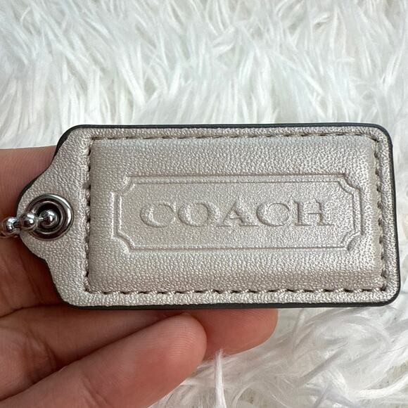 2" COACH Fob Bag Charm Hang tag Hangtag - Picture 1 of 2